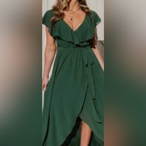 Baltic Born Deep Green Maxi Dress